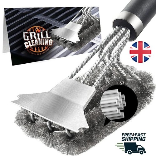 Heavy duty bbq cleaning brush - duty,