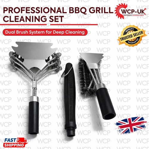 Heavy duty bbq cleaning - heavy, brush