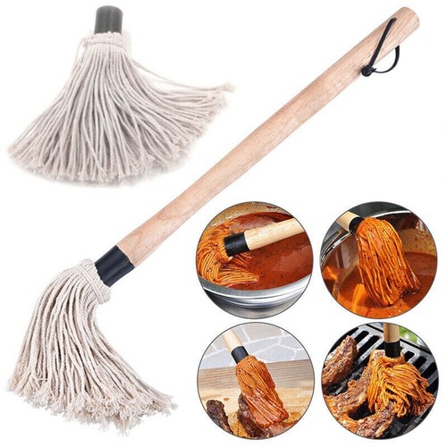 Barbecue bbq wooden handle - barbecue,