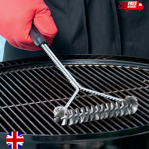 Bbq grill cleaning - bbq, brush