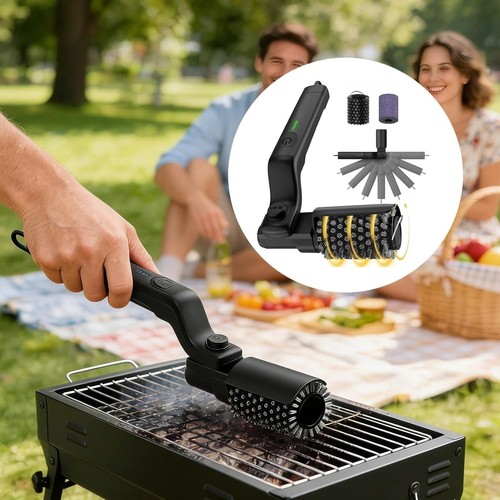 Cordless electric bbq grill - bbq,